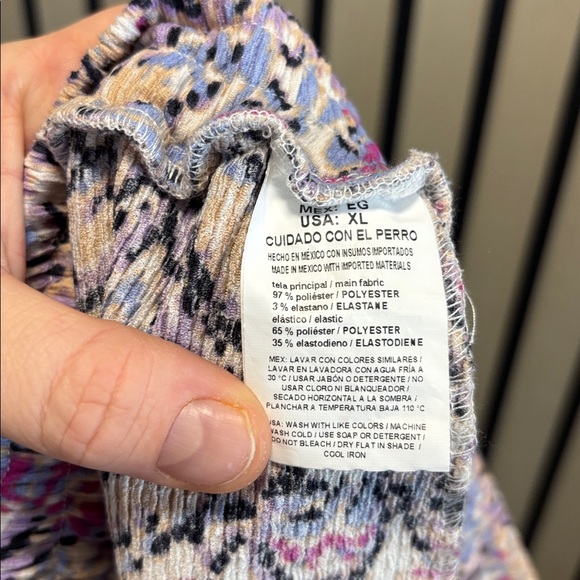 Stylish Multicolor Wide Leg Pants - Picture 5 of 5